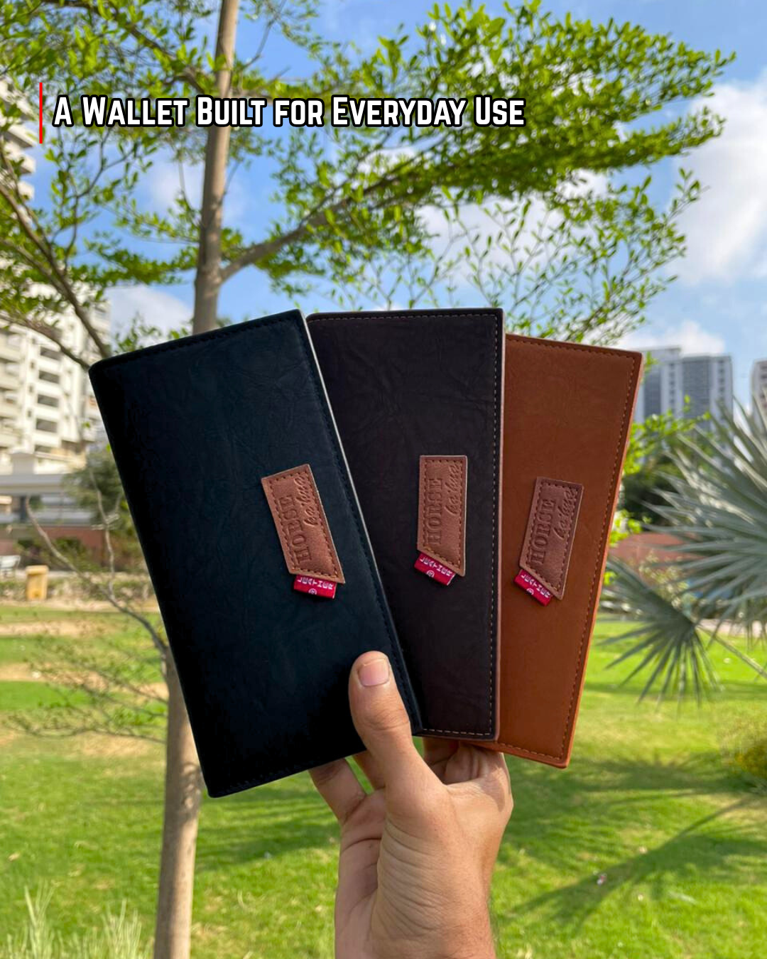 Men’s Long Wallet – Multi Card & Cash Organizer