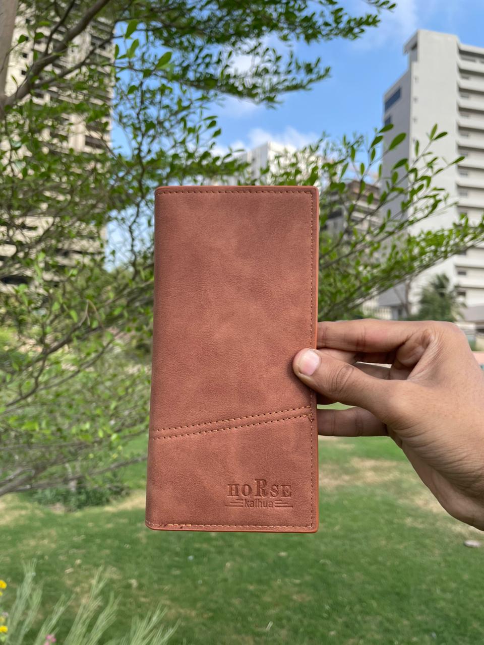 Premium Leather Long Wallet for Men