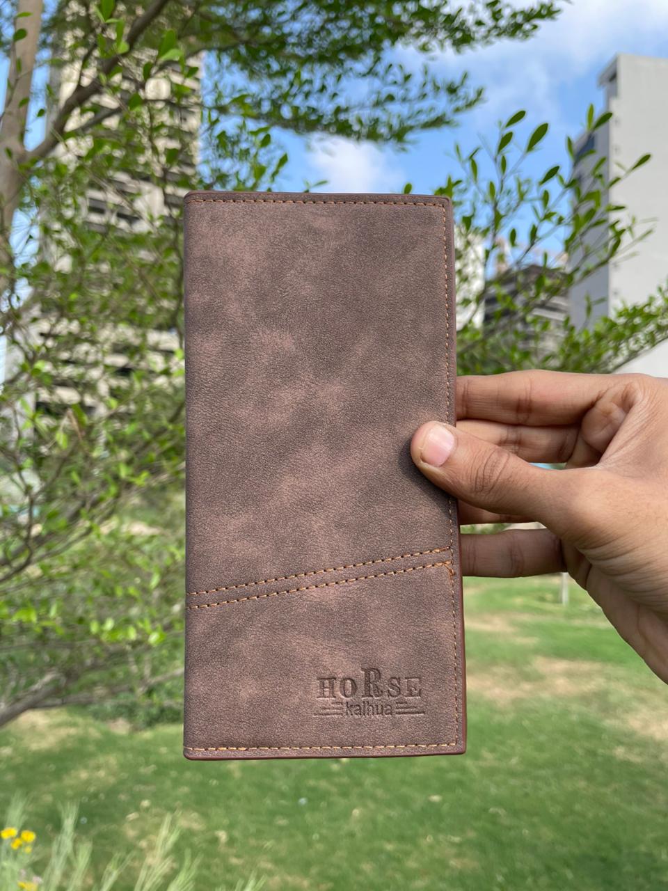 Premium Leather Long Wallet for Men