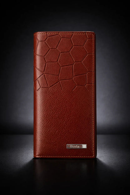 Leather Long Wallet for Men