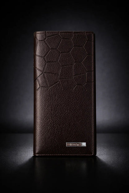 Leather Long Wallet for Men