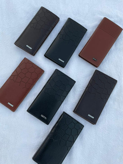 Leather Long Wallet for Men