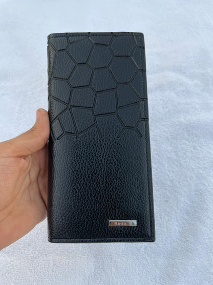 Leather Long Wallet for Men
