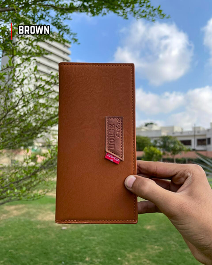 Men’s Long Wallet – Multi Card & Cash Organizer